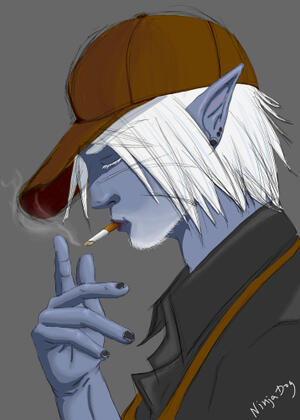 Szordrin Smoking by me